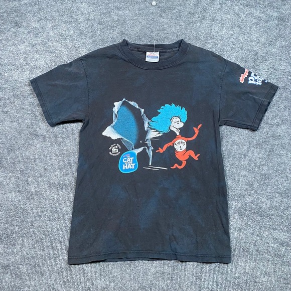Hanes Other - Vintage Hanes The Cat in the Hat Movie Promo T-Shirt Pop-Tarts Thing 1 2 Small